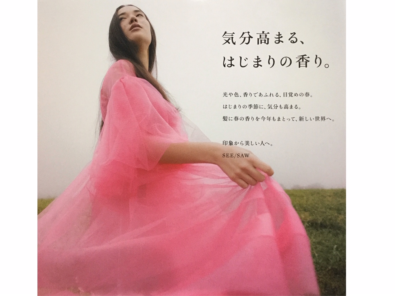 気分高まる、はじまりの香り。